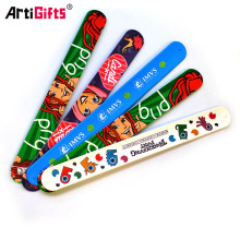 china professional sale cheap make silicone rubber slap snap bracelet